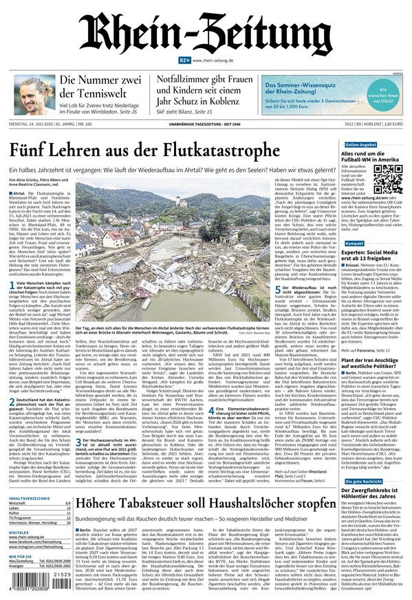 Rhein-Zeitung - ePaper