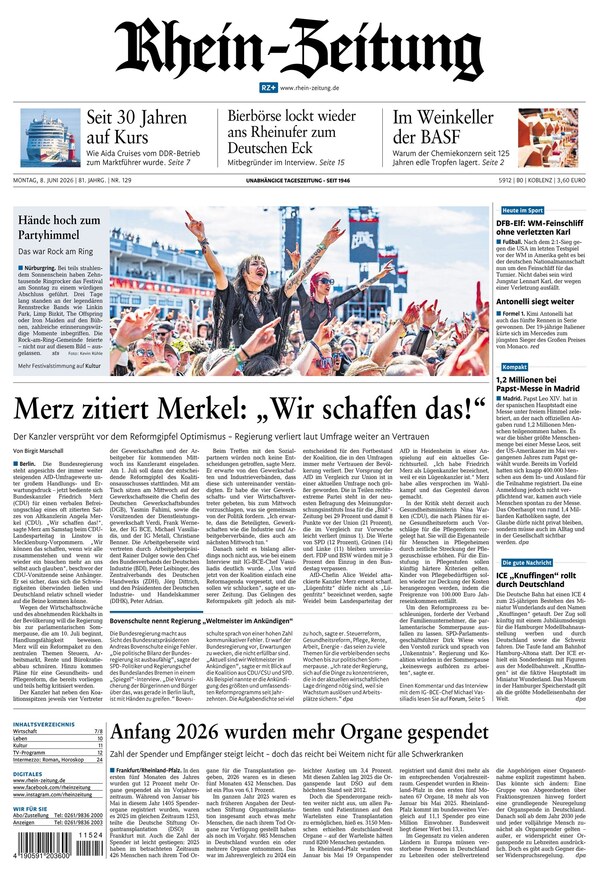 Rhein-Zeitung - ePaper