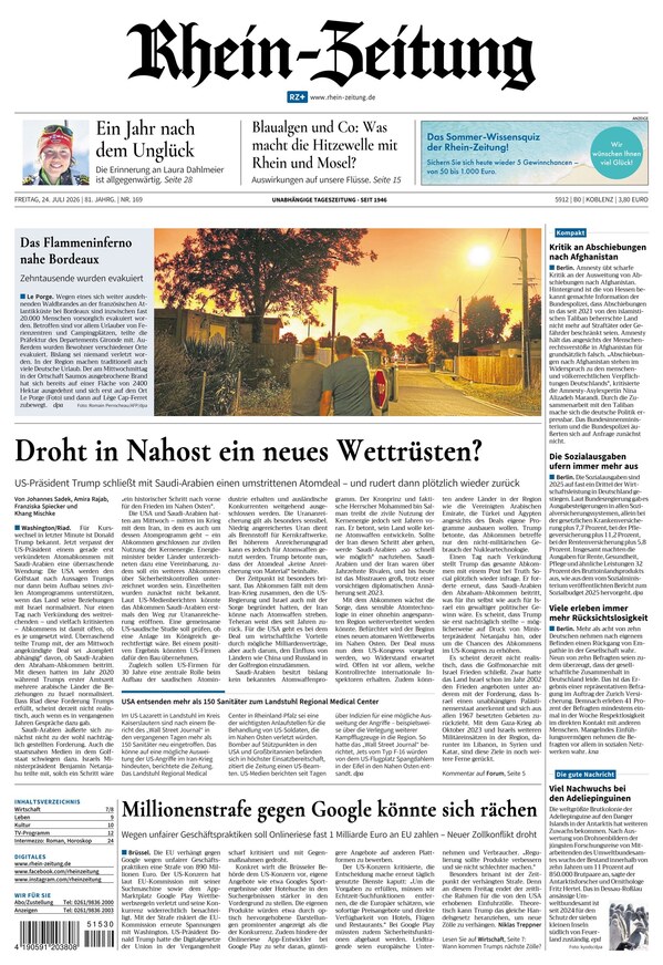 Rhein-Zeitung - ePaper