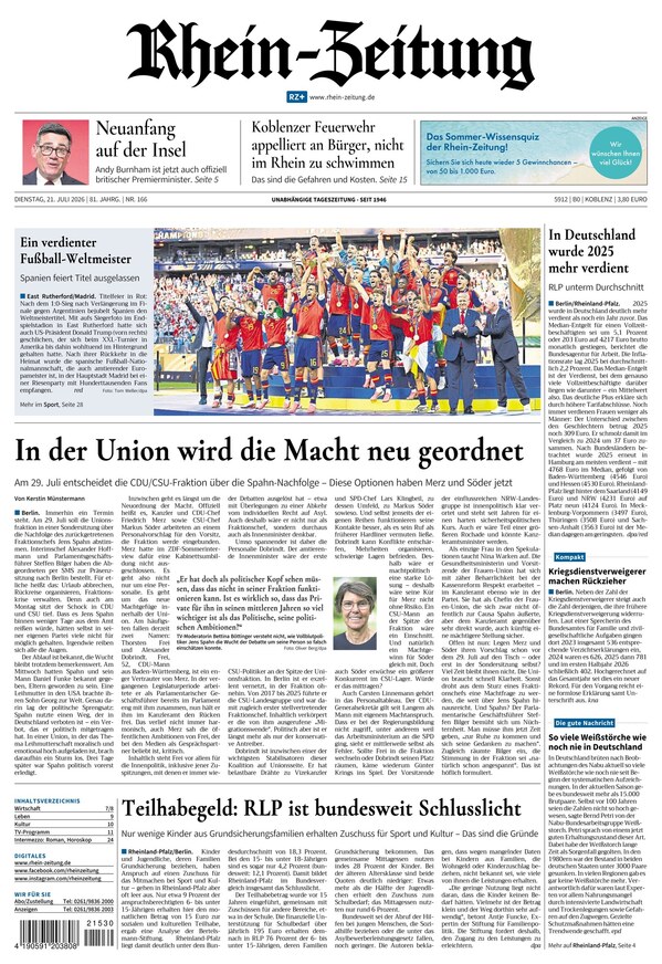 Rhein-Zeitung - ePaper