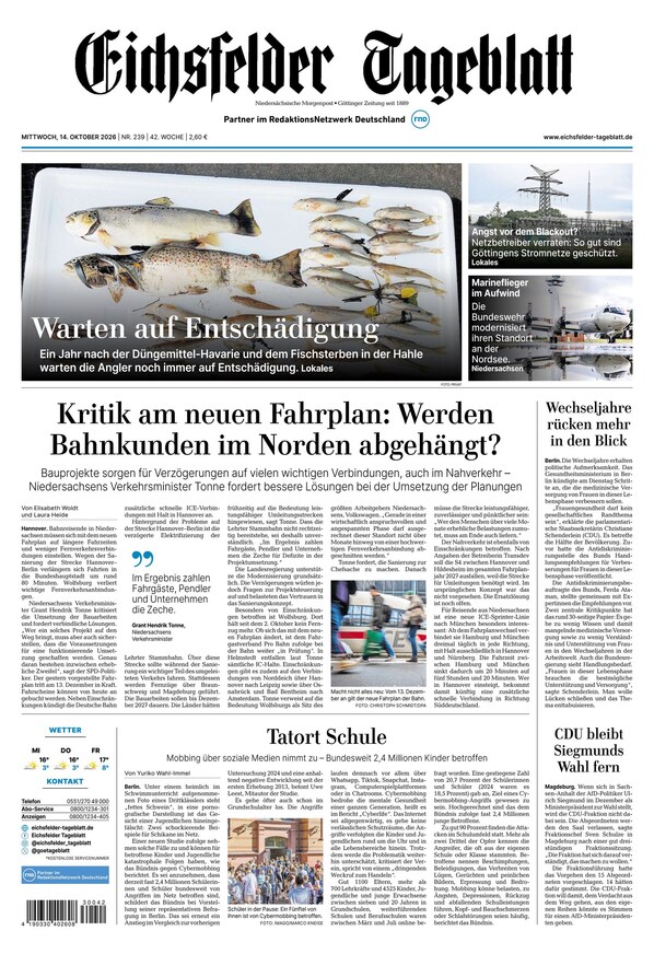 Eichsfelder Tageblatt - ePaper