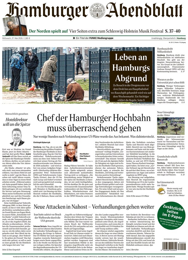 HAMBURGER ABENDBLATT - ePaper