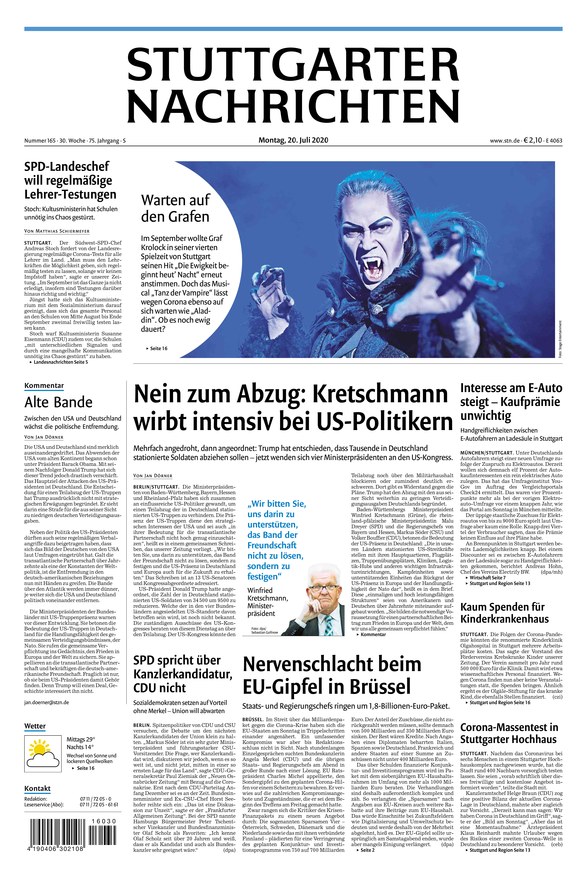 Stuttgart News Aktuelle Lokalnachrichten Aus Stuttgart Sdwest