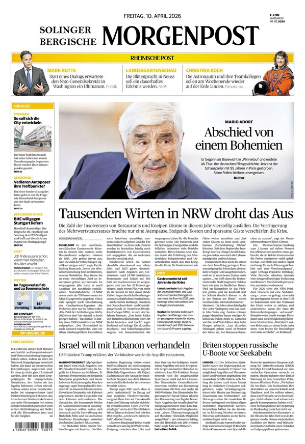 Solinger Morgenpost - ePaper