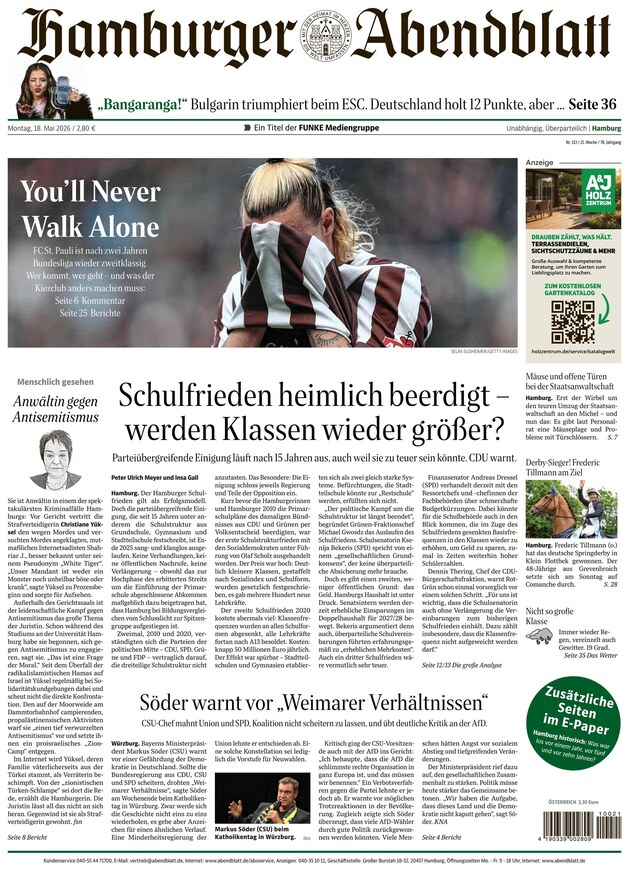 HAMBURGER ABENDBLATT - ePaper