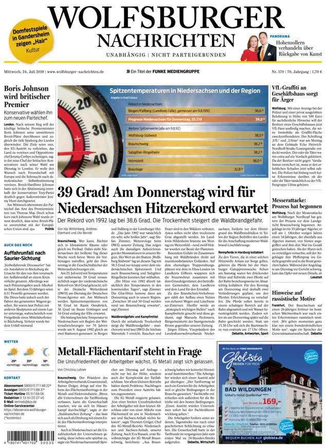 Wolfsburger Nachrichten Zeitung Traueranzeigen