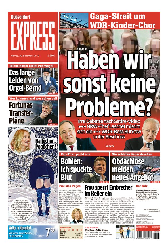 EXPRESS Düsseldorf vom 30.12.2019 als ePaper im iKiosk lesen