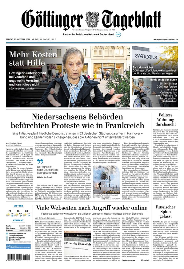G&ouml;ttinger Tageblatt - ePaper