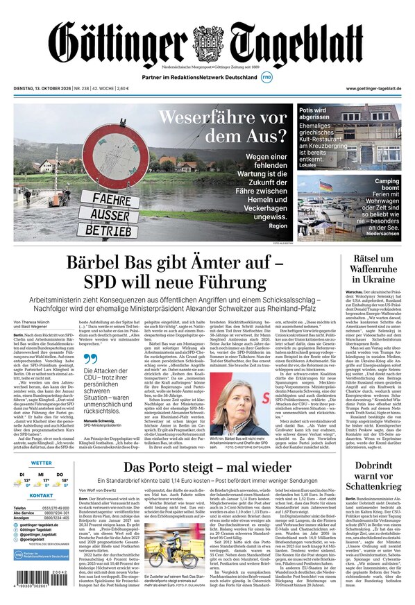 G&ouml;ttinger Tageblatt - ePaper