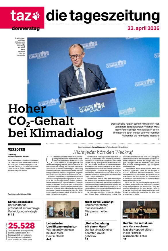 taz die tageszeitung - ePaper