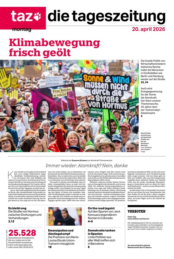taz die tageszeitung - ePaper