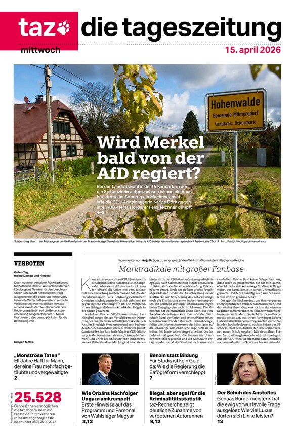taz die tageszeitung - ePaper