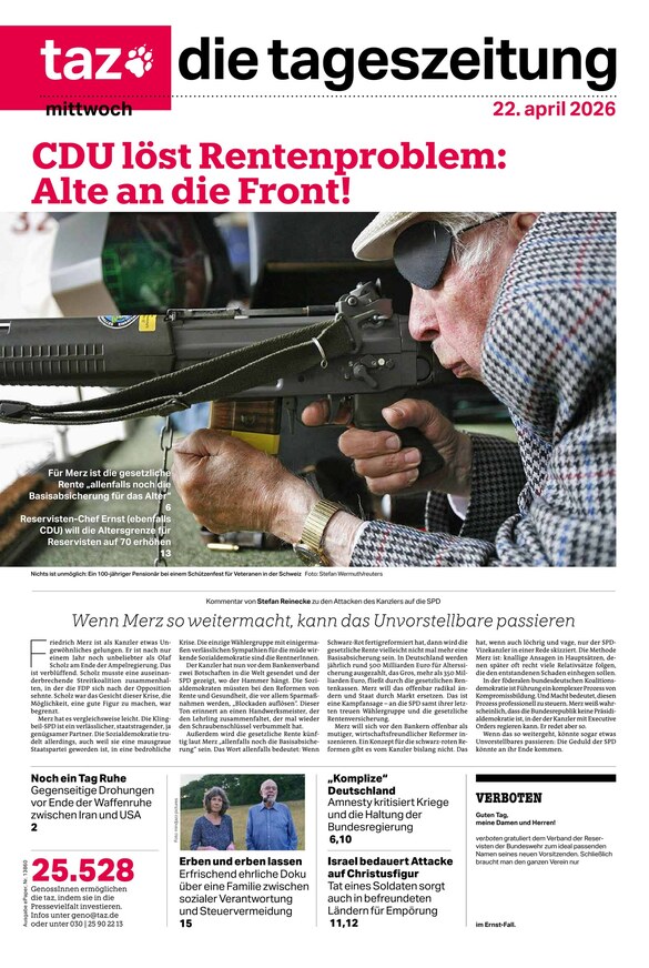 taz die tageszeitung - ePaper