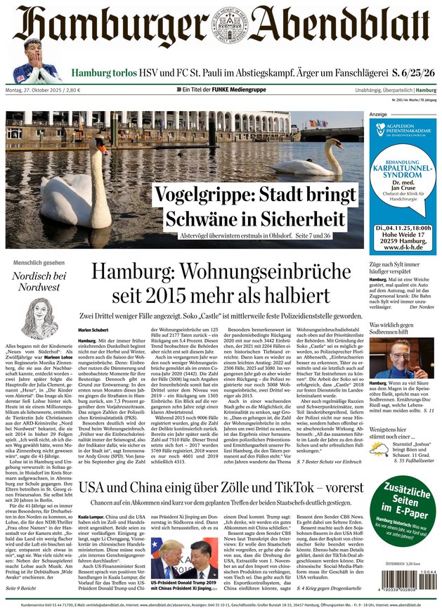 HAMBURGER ABENDBLATT - ePaper