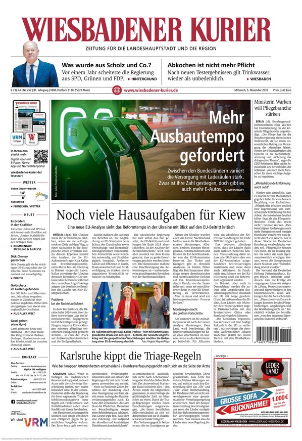 Wiesbadener Kurier - ePaper