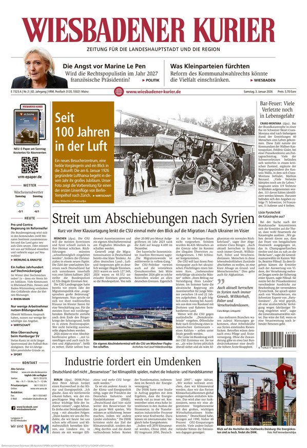 Wiesbadener Kurier - ePaper