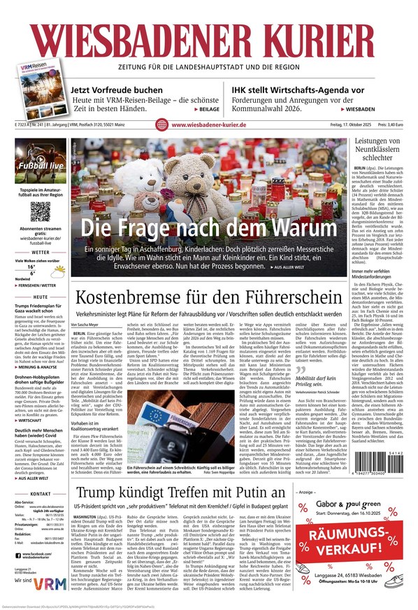 Wiesbadener Kurier - ePaper