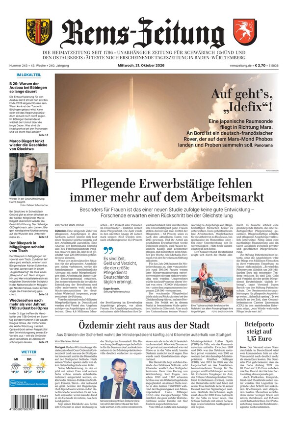 Rems-Zeitung - ePaper