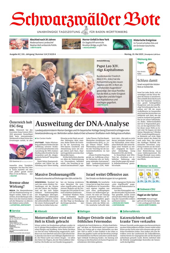 Schwarzwälder Bote - ePaper