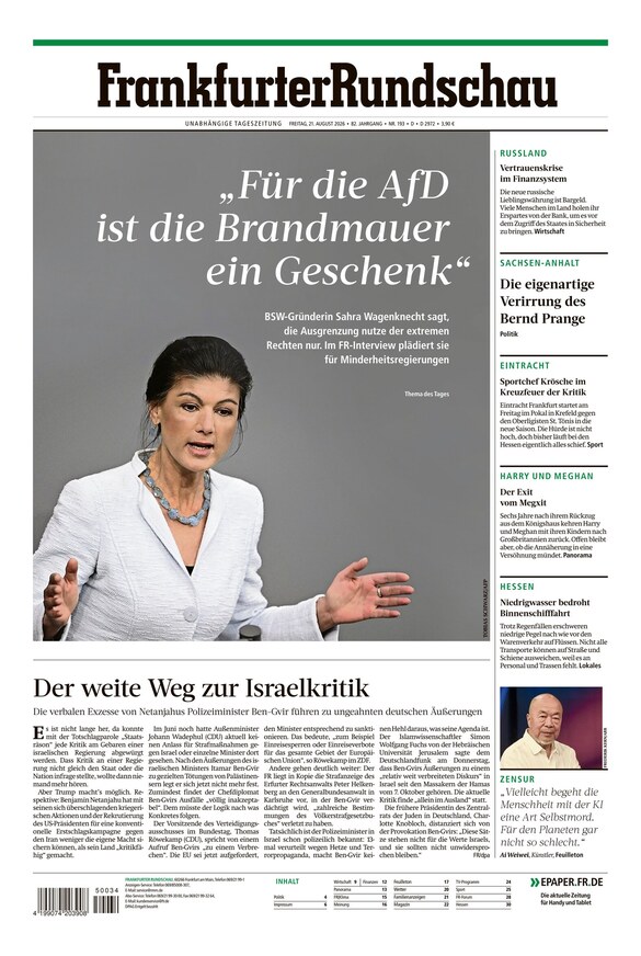 Frankfurter Rundschau - ePaper