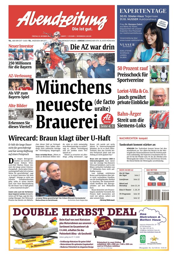 Abendzeitung M&uuml;nchen - ePaper