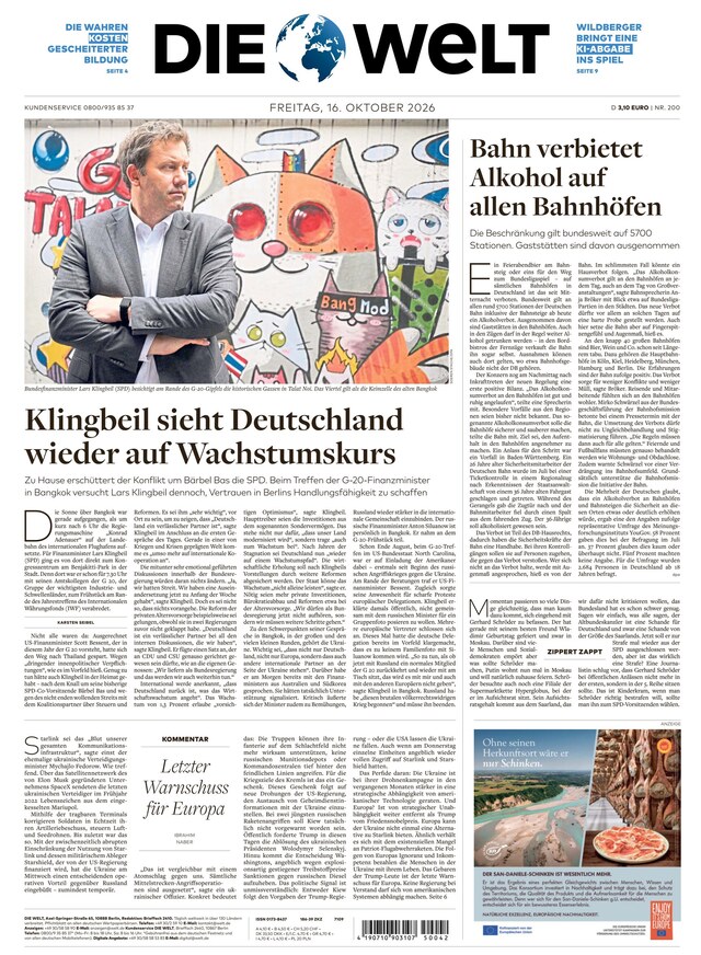 DIE WELT - ePaper