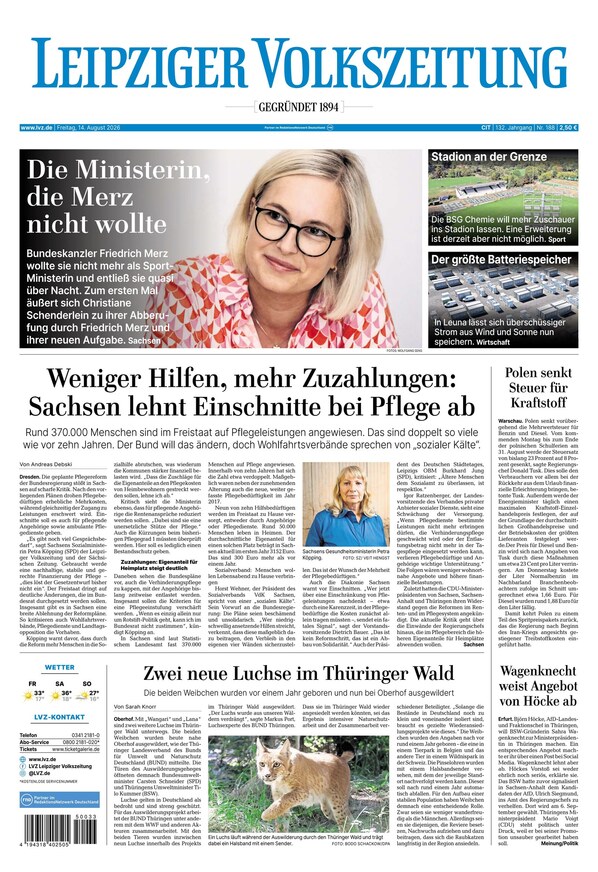 Leipziger Volkszeitung - ePaper