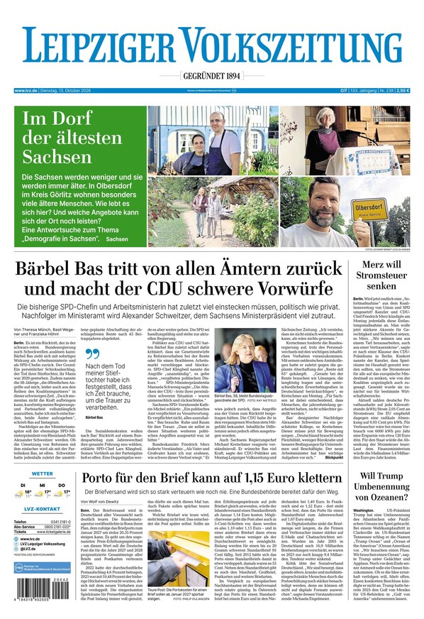 Leipziger Volkszeitung - ePaper