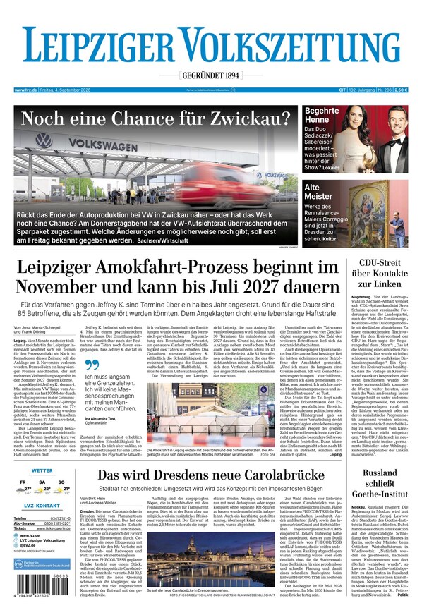 Leipziger Volkszeitung - ePaper