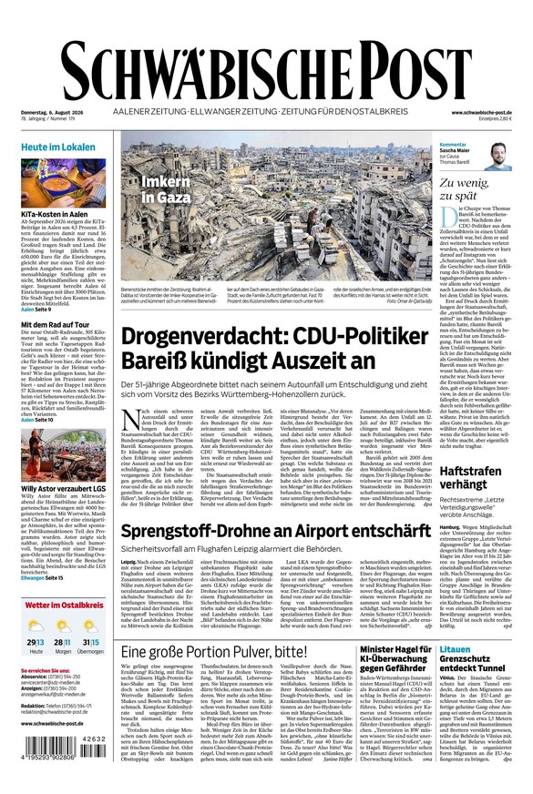 Schw&auml;bische Post - ePaper