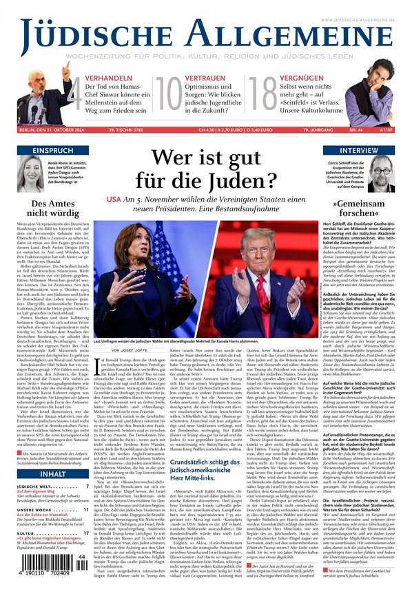 Jüdische Allgemeine - ePaper