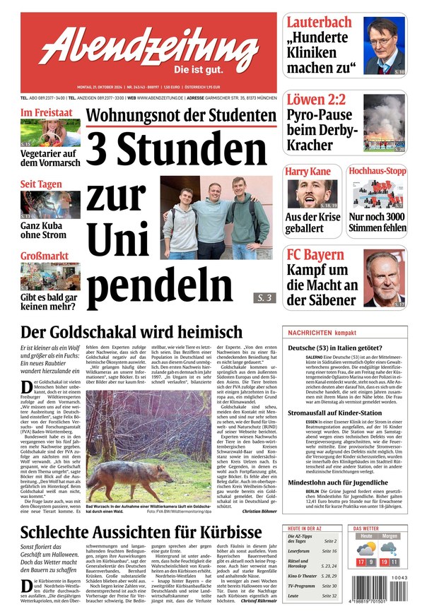 Abendzeitung München - ePaper