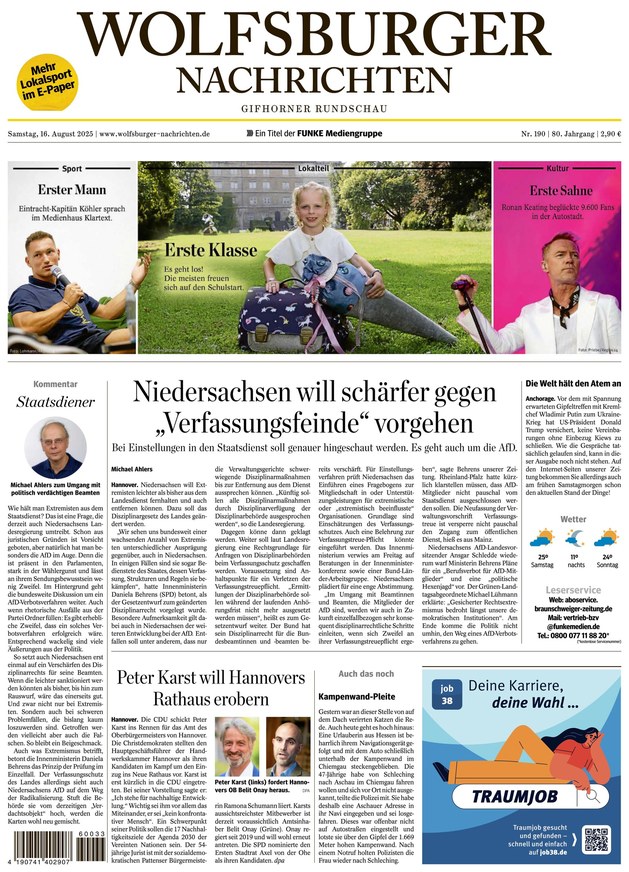 Wolfsburger Nachrichten - ePaper
