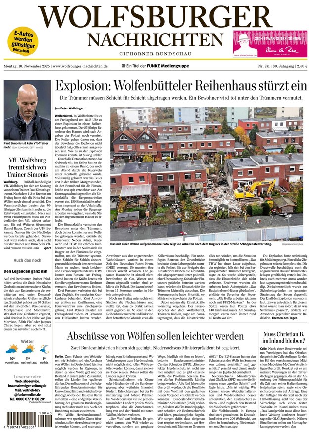 Wolfsburger Nachrichten - ePaper