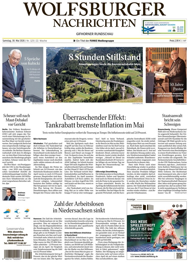 Wolfsburger Nachrichten - ePaper