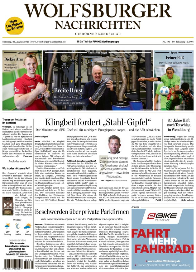Wolfsburger Nachrichten - ePaper