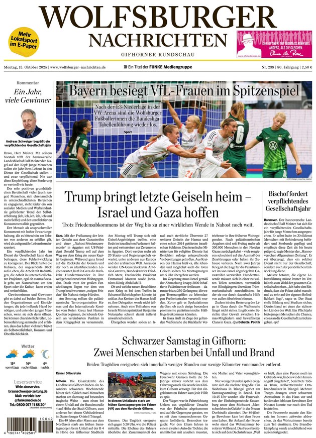 Wolfsburger Nachrichten - ePaper