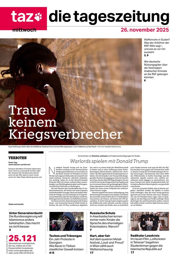 taz die tageszeitung - ePaper