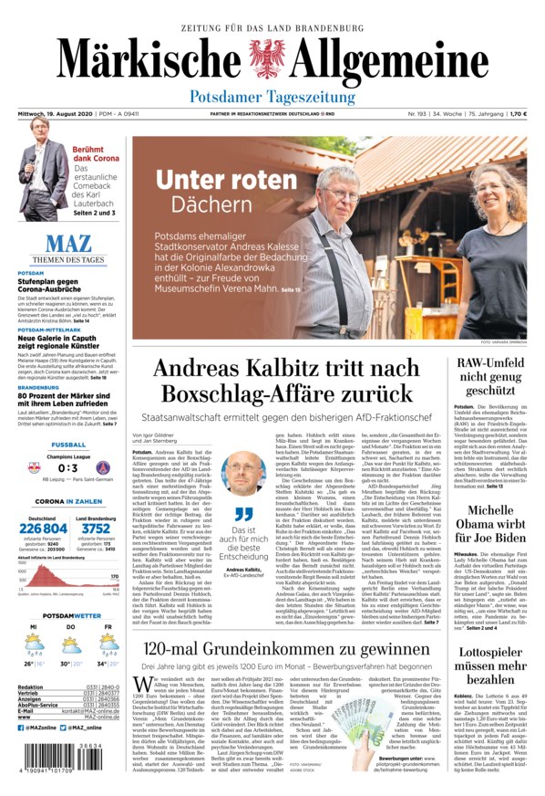 Maerkische Allgemeine.De Maerkische Allgemeine.De