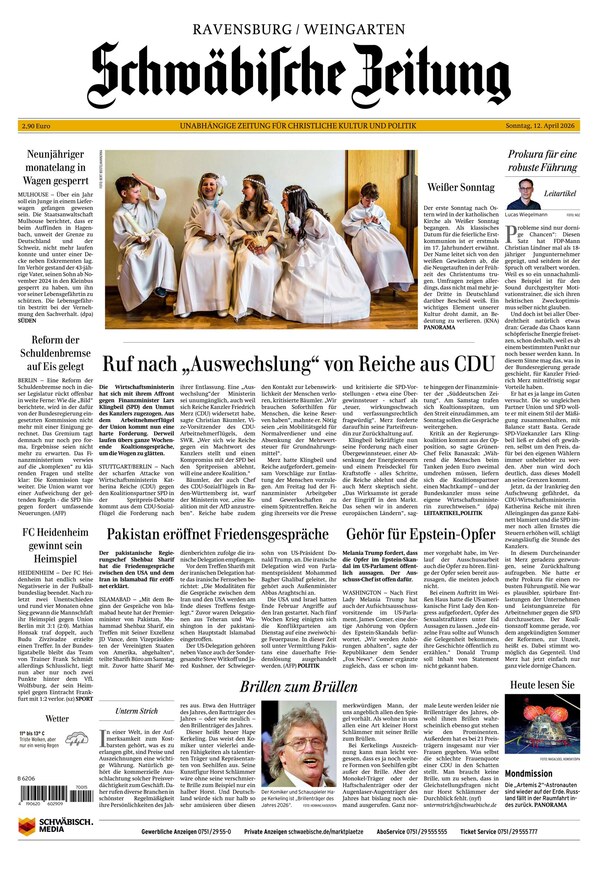 Schw&auml;bische Zeitung  - ePaper