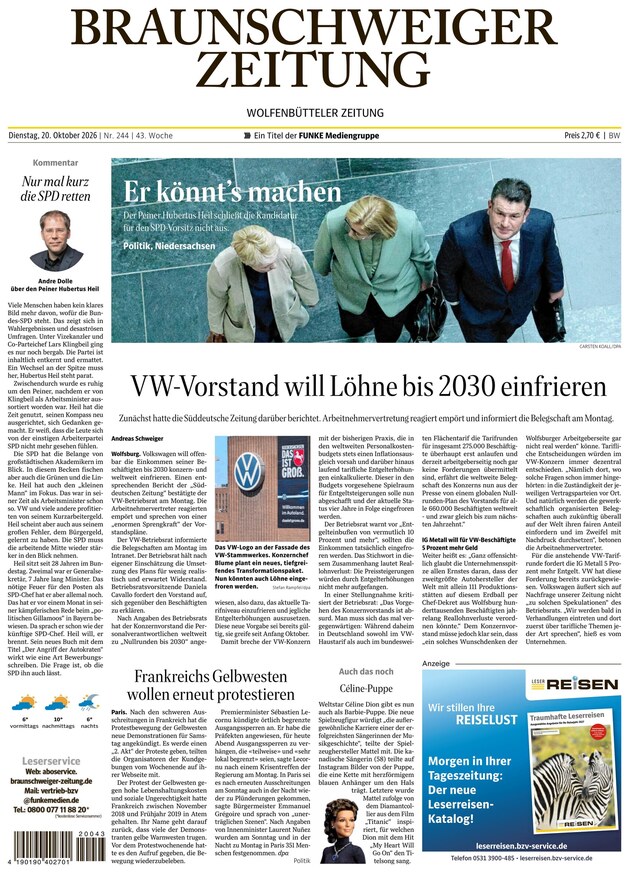 Braunschweiger Zeitung - ePaper