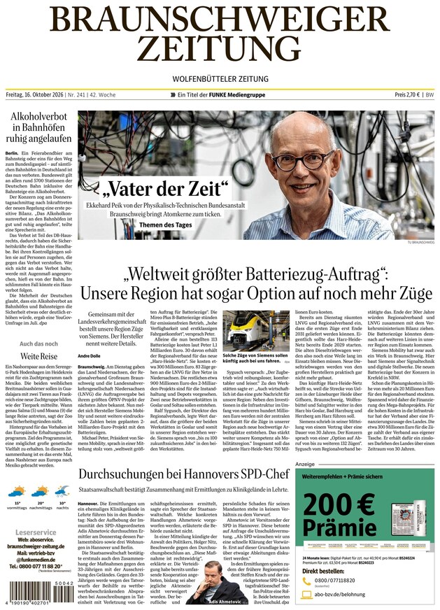 Braunschweiger Zeitung - ePaper