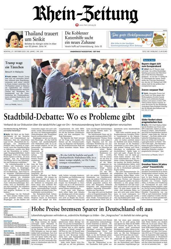 Rhein-Zeitung - ePaper