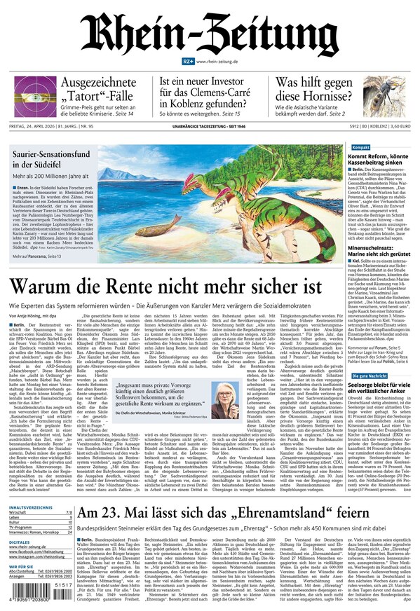 Rhein-Zeitung - ePaper