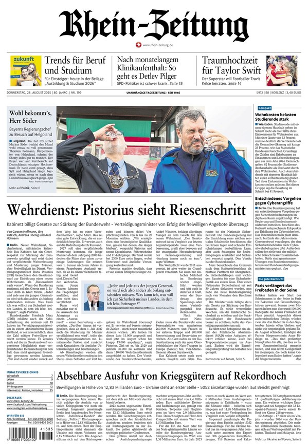 Rhein-Zeitung - ePaper