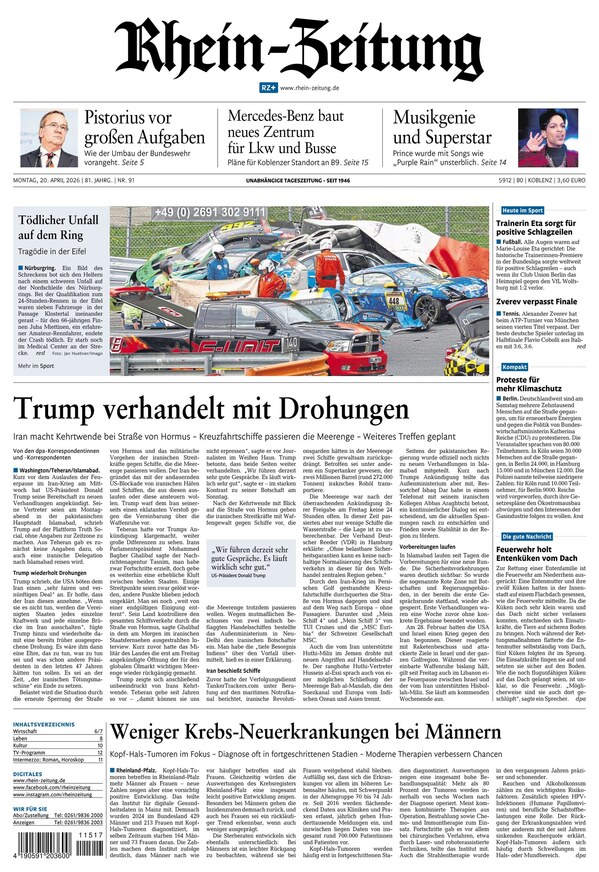 Rhein-Zeitung - ePaper