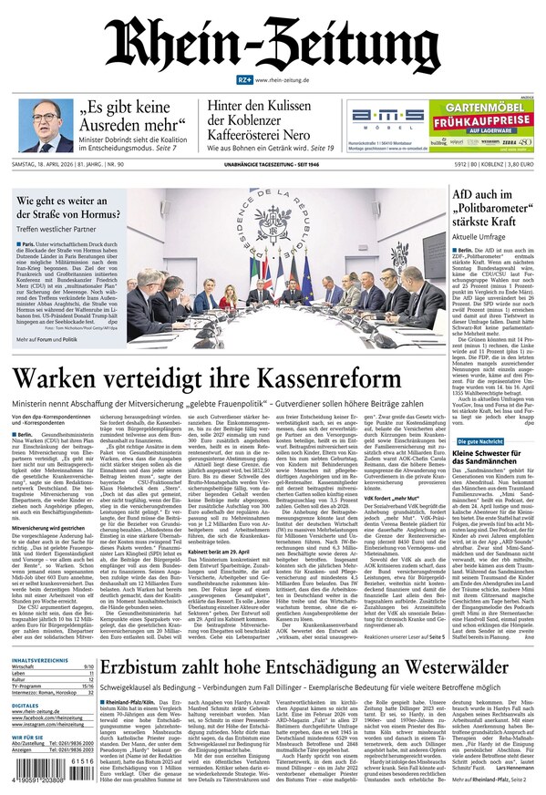 Rhein-Zeitung - ePaper