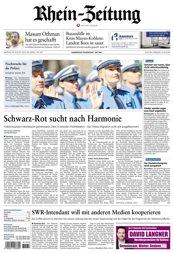 Rhein-Zeitung - ePaper