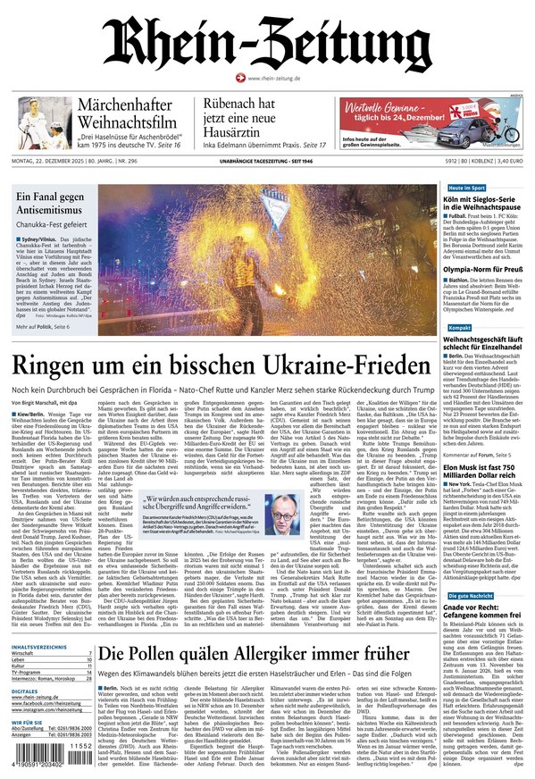 Rhein-Zeitung - ePaper