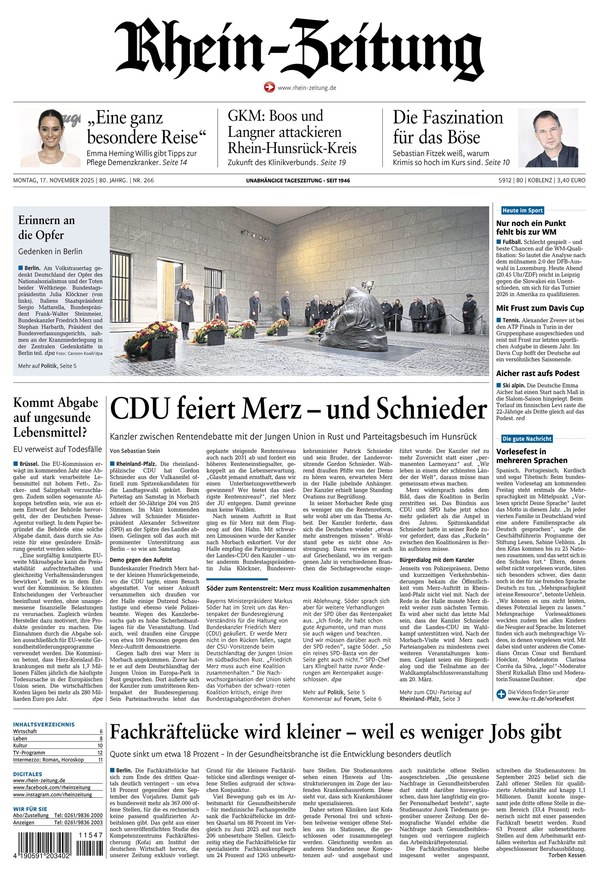 Rhein-Zeitung - ePaper